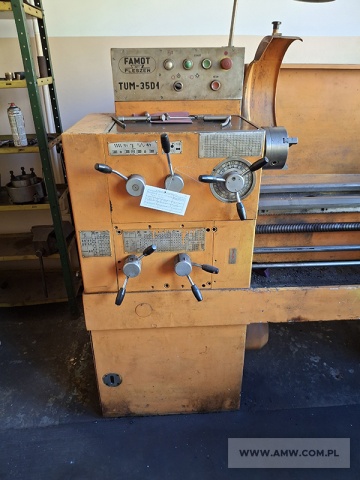 Tokarka uniwersalna szybkobieżna TUM-35 D1 (bez wyposażenia) 